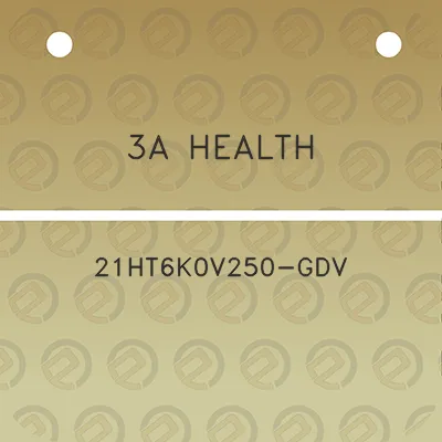 3a-health-21ht6k0v250-gdv
