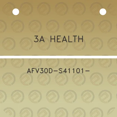 3a-health-afv30d-s41101