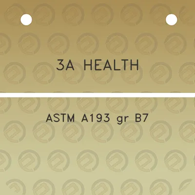 3a-health-astm-a193-gr-b7