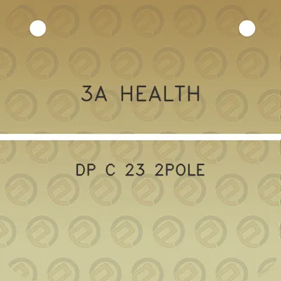 3a-health-dp-c-23-2pole