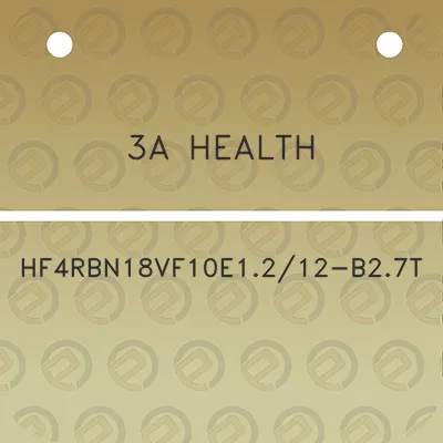 3a-health-hf4rbn18vf10e1212-b27t