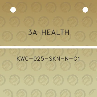 3a-health-kwc-025-skn-n-c1