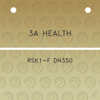 3a-health-rsk1-f-dn350