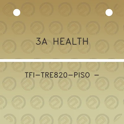 3a-health-tfi-tre820-piso