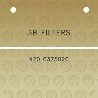 3b-filters-x20-0375020