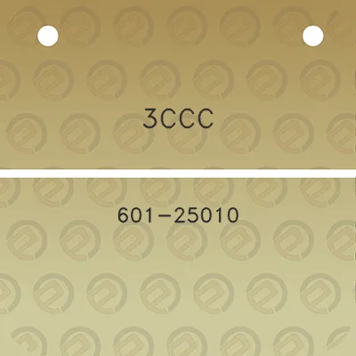3ccc-601-25010