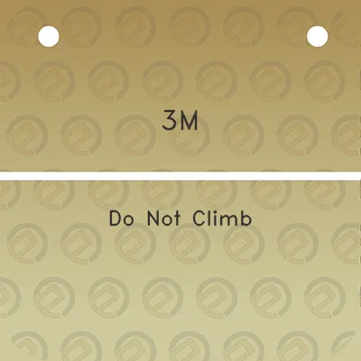 3m-do-not-climb