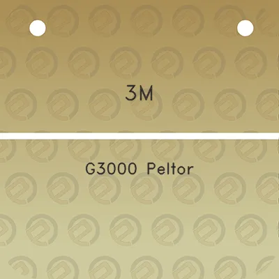 3m-g3000-peltor