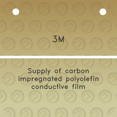 3m-supply-of-carbon-impregnated-polyolefin-conductive-film