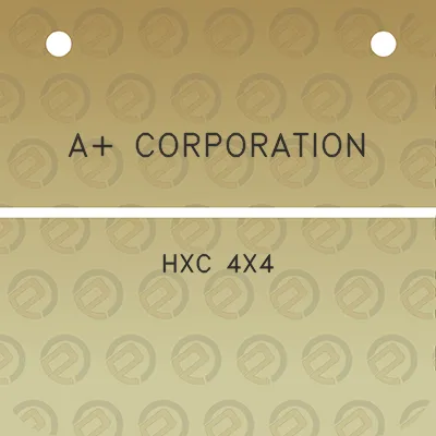 a-corporation-hxc-4x4