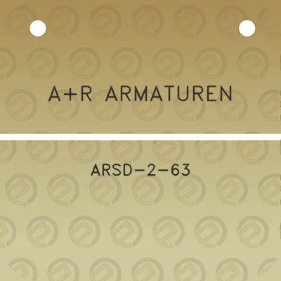 ar-armaturen-arsd-2-63