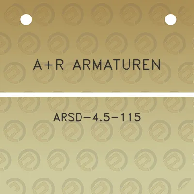 ar-armaturen-arsd-45-115