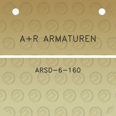 ar-armaturen-arsd-6-160