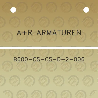 ar-armaturen-b600-cs-cs-d-2-006