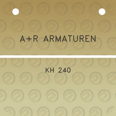 ar-armaturen-kh-240