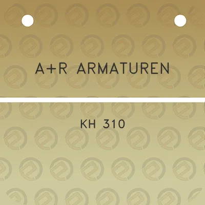 ar-armaturen-kh-310