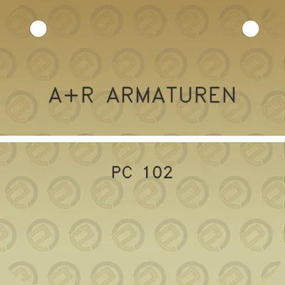 ar-armaturen-pc-102