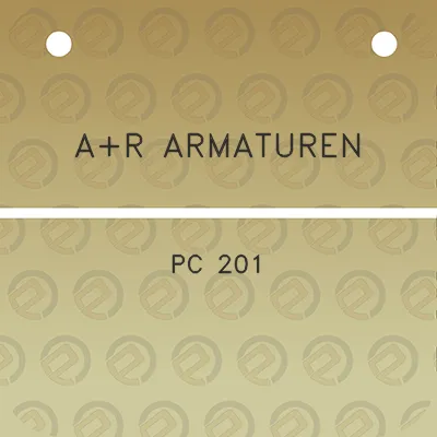 ar-armaturen-pc-201