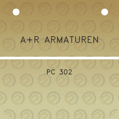 ar-armaturen-pc-302