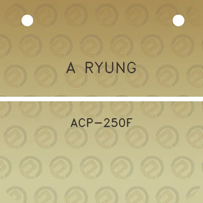 a-ryung-acp-250f