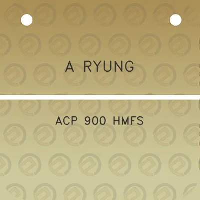 a-ryung-acp-900-hmfs