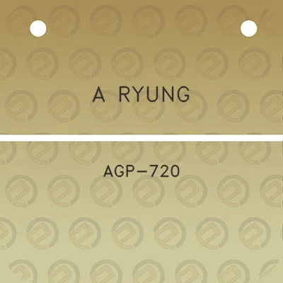 a-ryung-agp-720