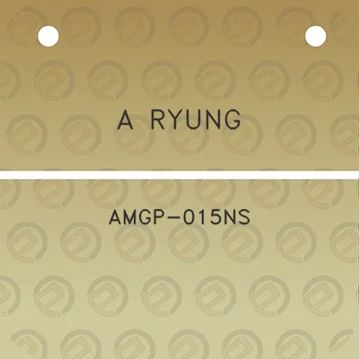 a-ryung-amgp-015ns