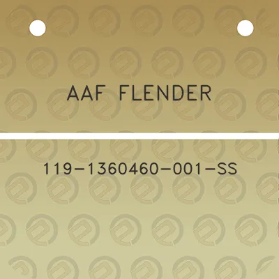 aaf-flender-119-1360460-001-ss