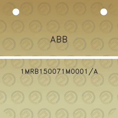 abb-1mrb150071m0001a