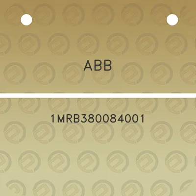 abb-1mrb380084001