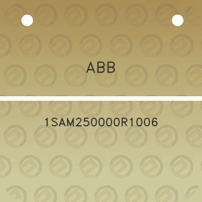 abb-1sam250000r1006