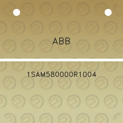 abb-1sam580000r1004