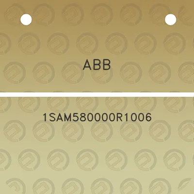 abb-1sam580000r1006