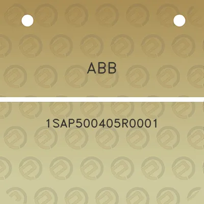 abb-1sap500405r0001