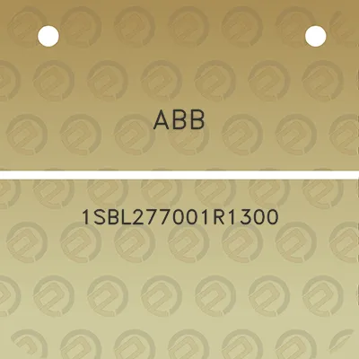 abb-1sbl277001r1300