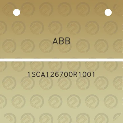 abb-1sca126700r1001