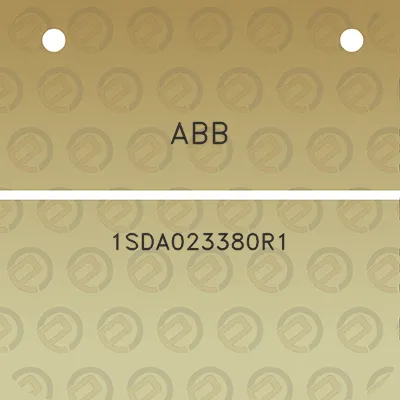 abb-1sda023380r1