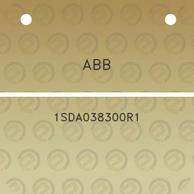 abb-1sda038300r1