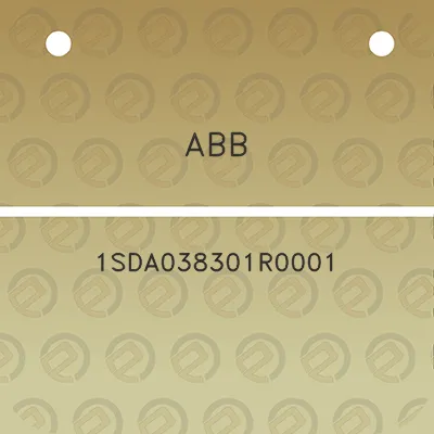 abb-1sda038301r0001