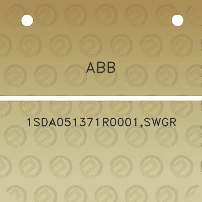 abb-1sda051371r0001swgr