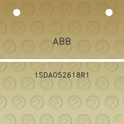 abb-1sda052618r1