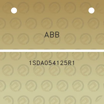 abb-1sda054125r1