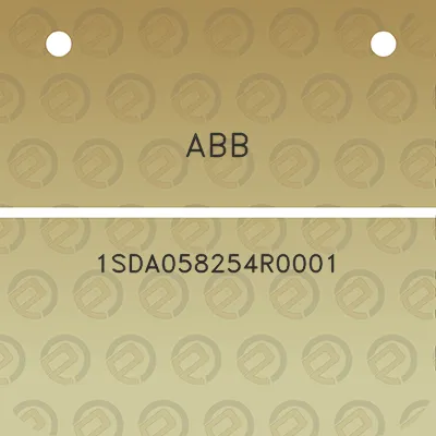 abb-1sda058254r0001