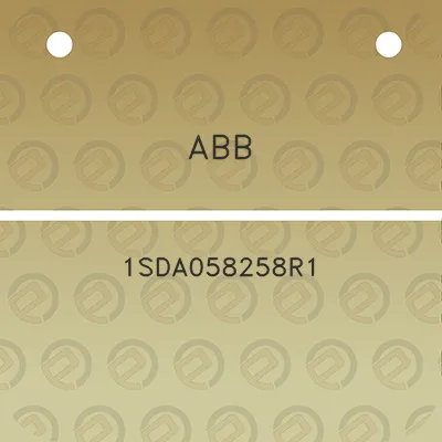 abb-1sda058258r1