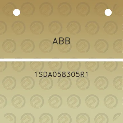 abb-1sda058305r1