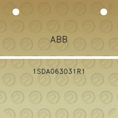 abb-1sda063031r1