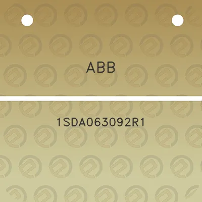 abb-1sda063092r1