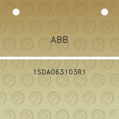 abb-1sda063103r1