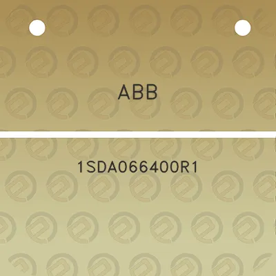 abb-1sda066400r1