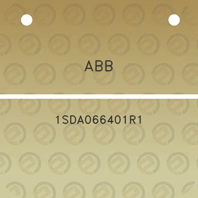 abb-1sda066401r1